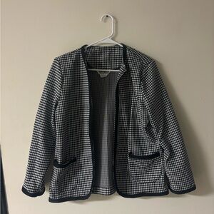 Vintage Anthony Richard’s Houndstooth Jacket Size 16 | Made in USA | Classic